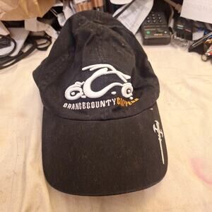 Orange County Choppers Strap Back Bio Dome Black Hat